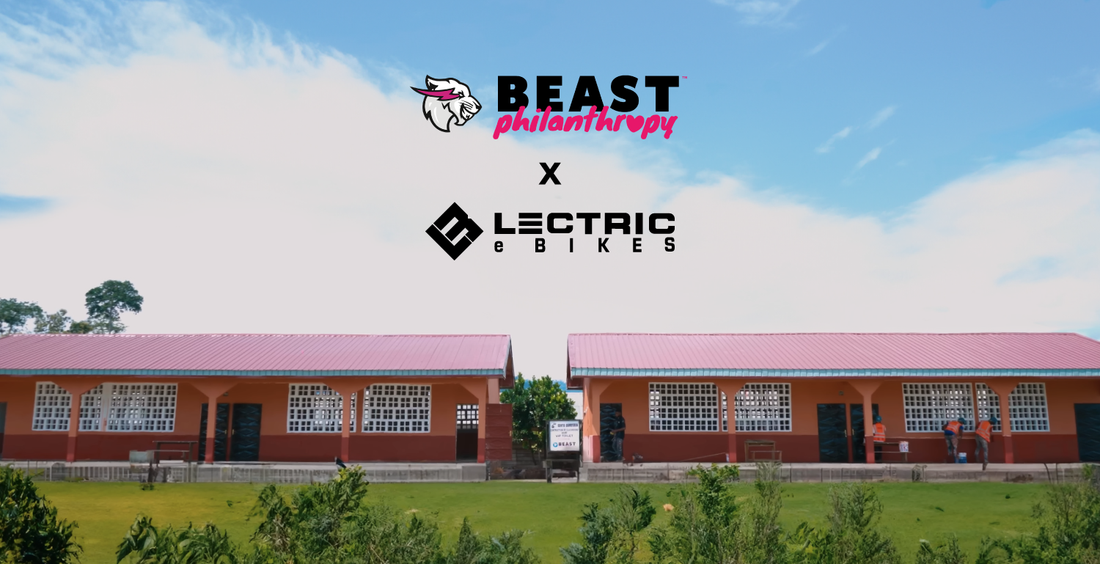 Nous avons construit une école grâce à Beast Philanthropy !