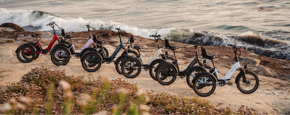 Voici le Lectric XP Trike2 : coloré, capable et complètement portable
