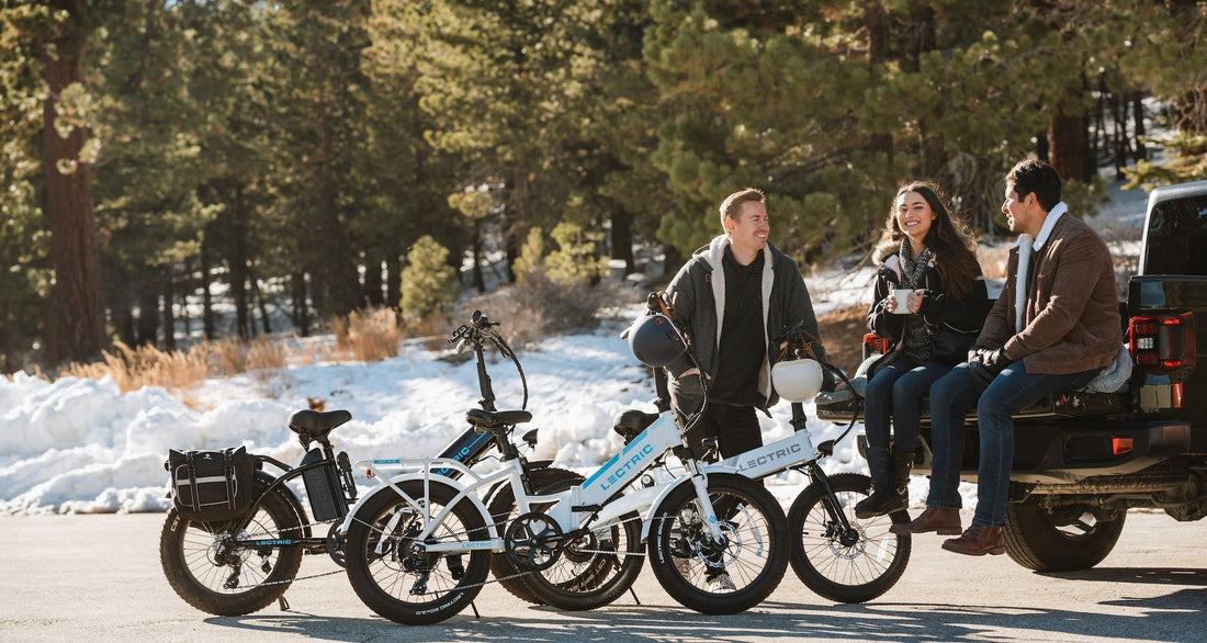 Conseils pour faire du vélo électrique par temps froid