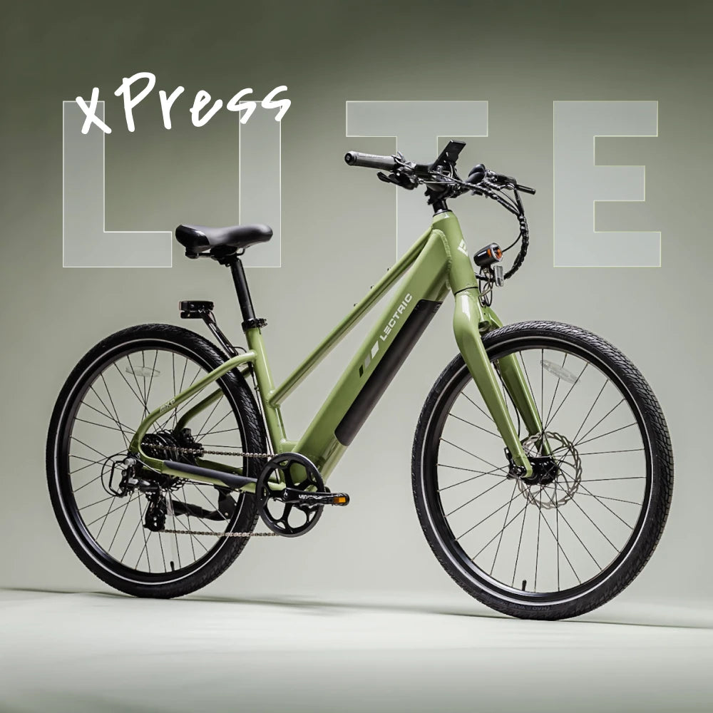 Vélo électrique XPress Lite vert sapin