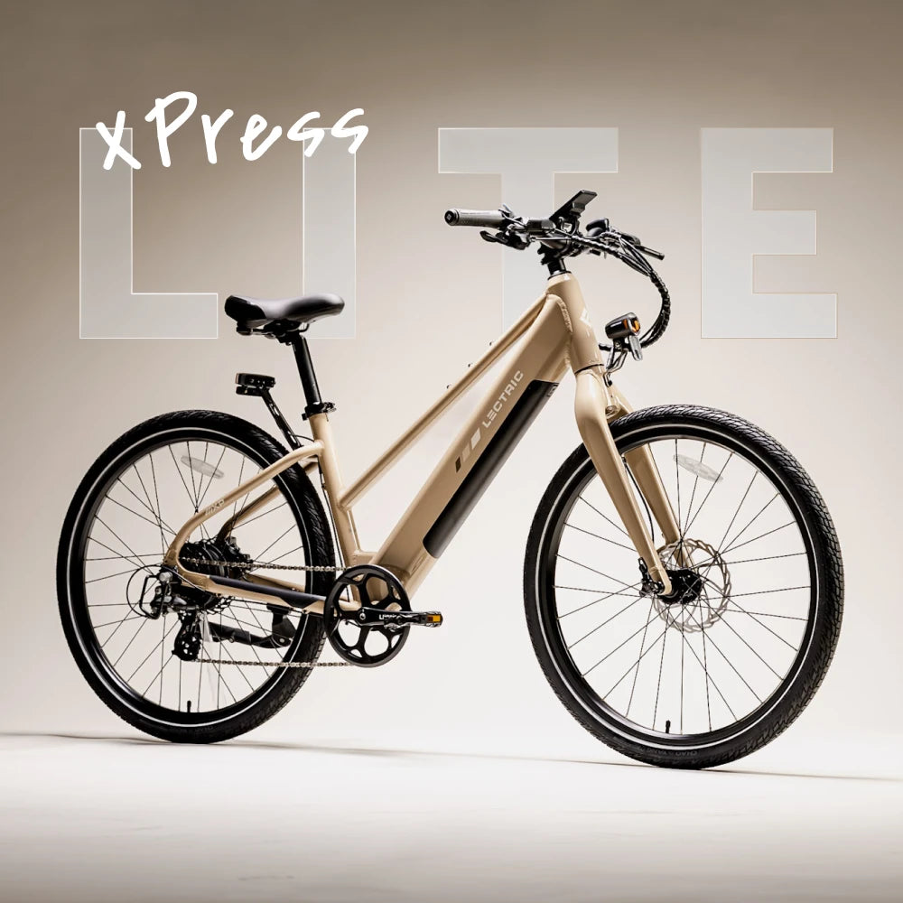 Vélo électrique XPress Lite « Toasted Marshmallow »