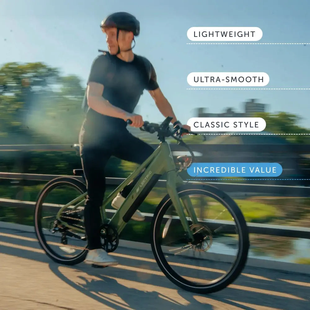Vélo électrique XPress Lite vert sapin