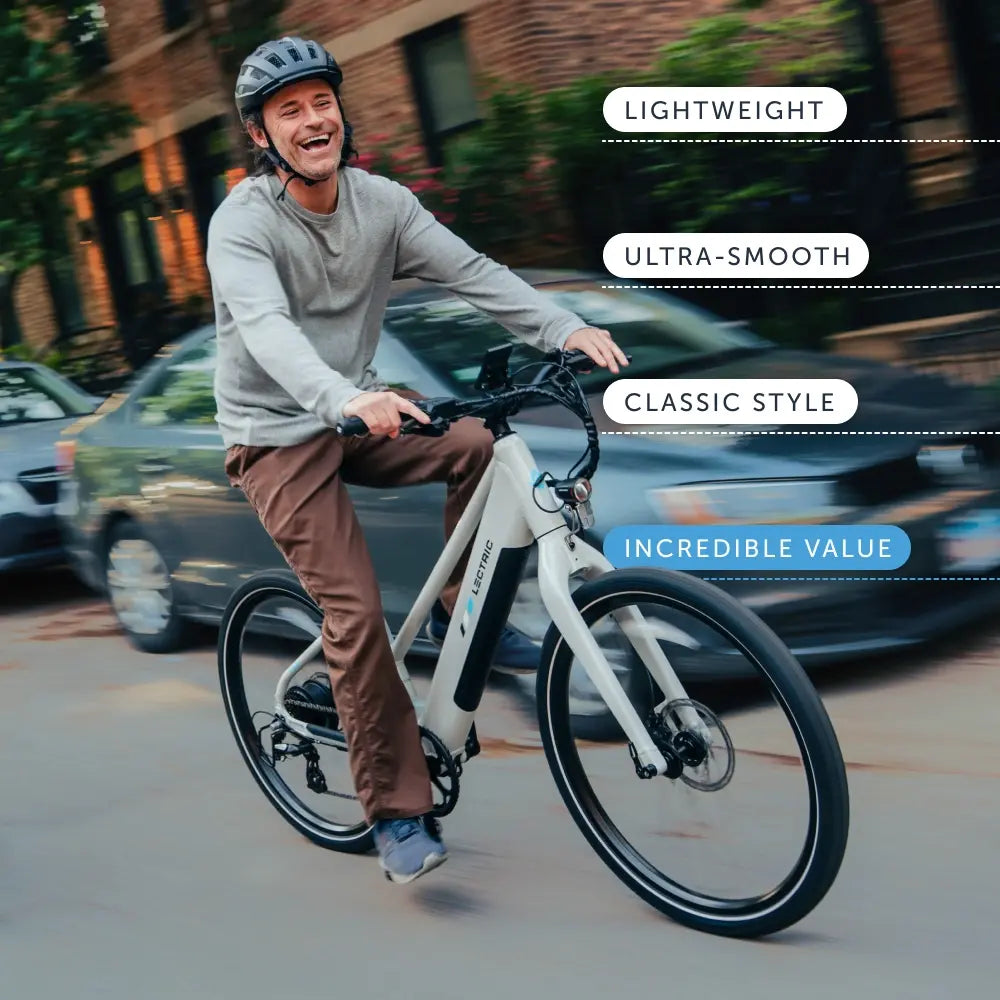 Vélo électrique XPress Lite Stratus White
