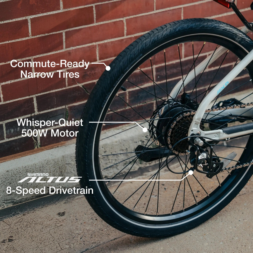 Vélo électrique XPress Lite Stratus White