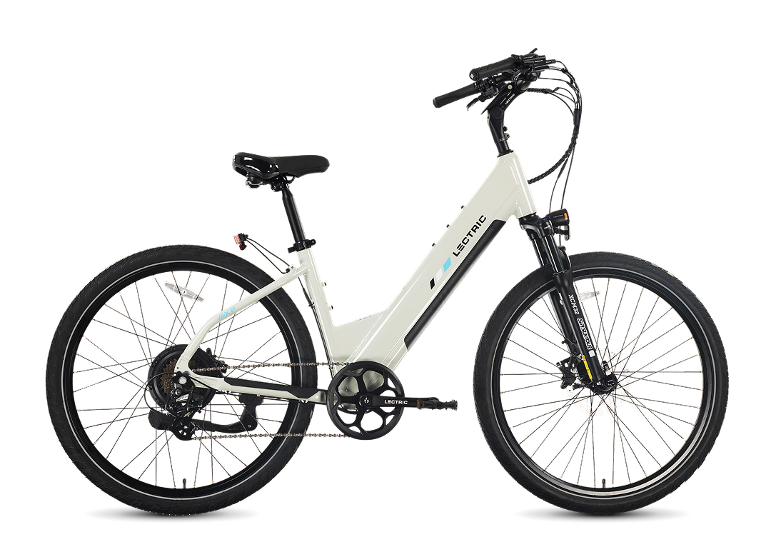 XPress2 Stratus White Cruiser eBike