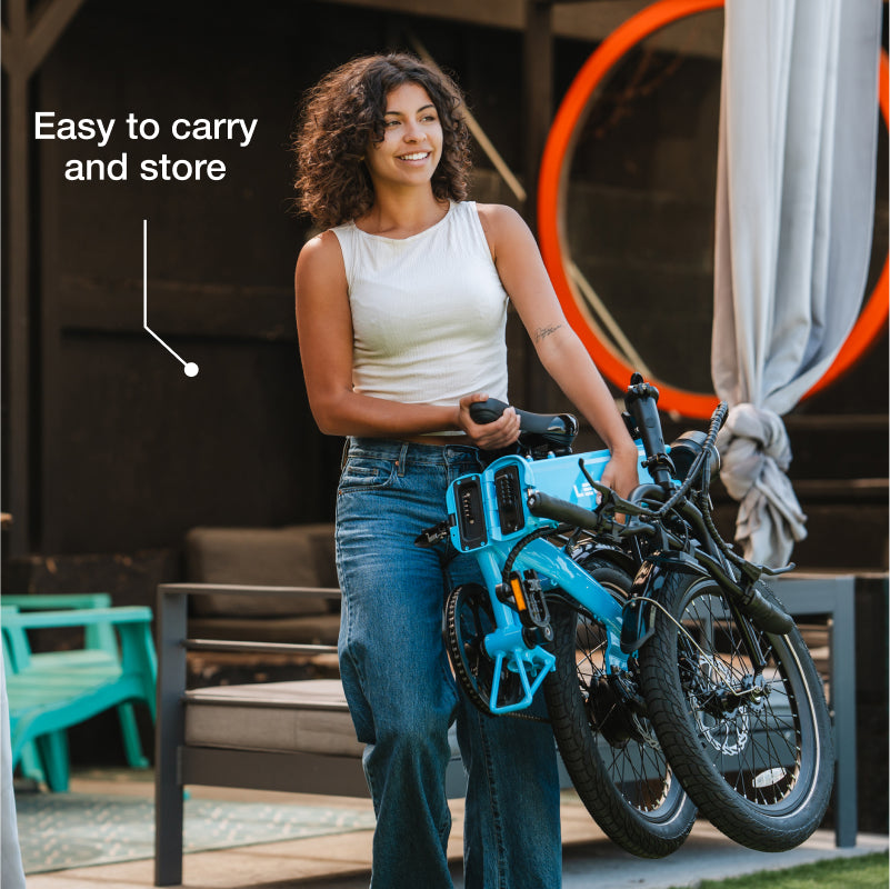 Vélo électrique XP Lite2 Lectric Blue à grande autonomie [CA]