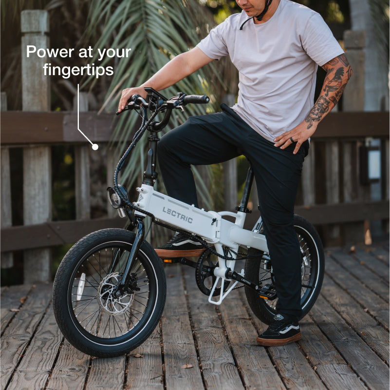 XP Lite2 Vélo électrique blanc arctique longue portée