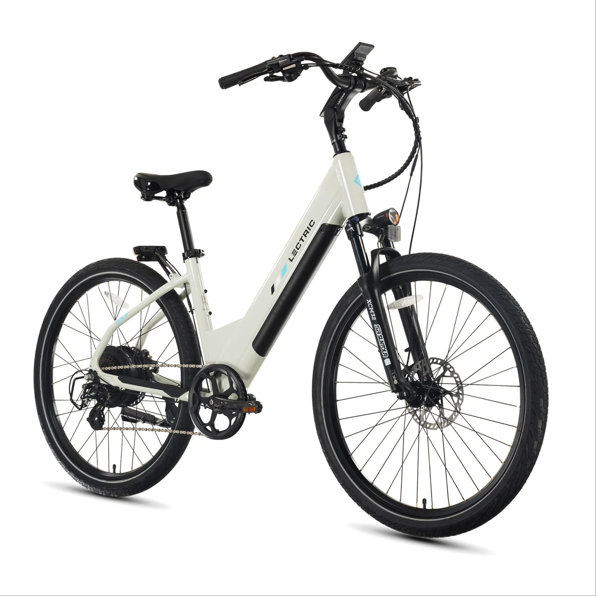 XPress2 Stratus White Cruiser eBike