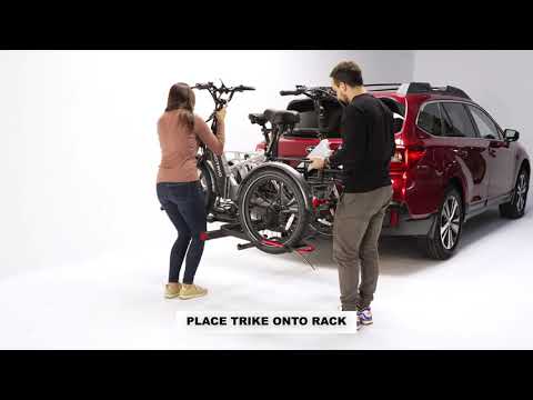 Porte-bagages Hollywood - Kit adaptateur de trike pour porte-attelages de vélo électrique sport