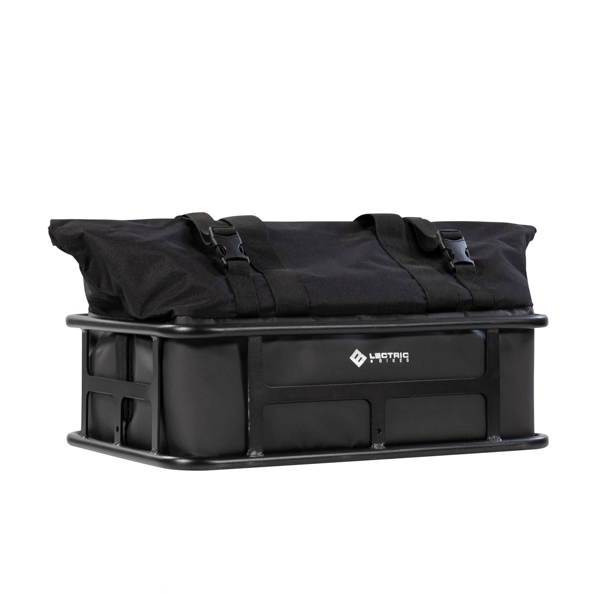 Large Roll Top Basket Bag
