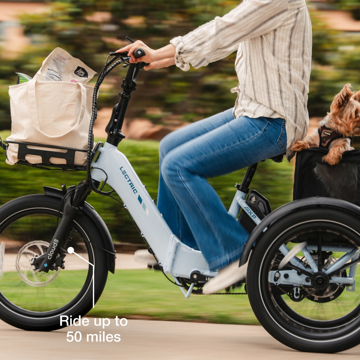 XP Trike2 Glacier Blue eTrike
