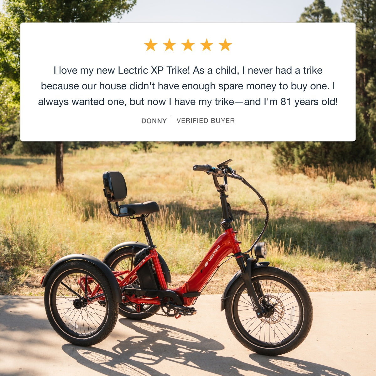 XP Trike2 750 Phoenix Red eTrike
