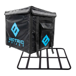 Grande plateforme de porte-emballages alimentaires Lectric eBikes
